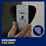 TENA MEN Active Fit Protective Black Shield Extra Light One Size Fits All 98ml - Image 4