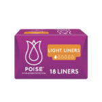 Poise Light Liners - One size fits all  16.5cm Woman 25ml