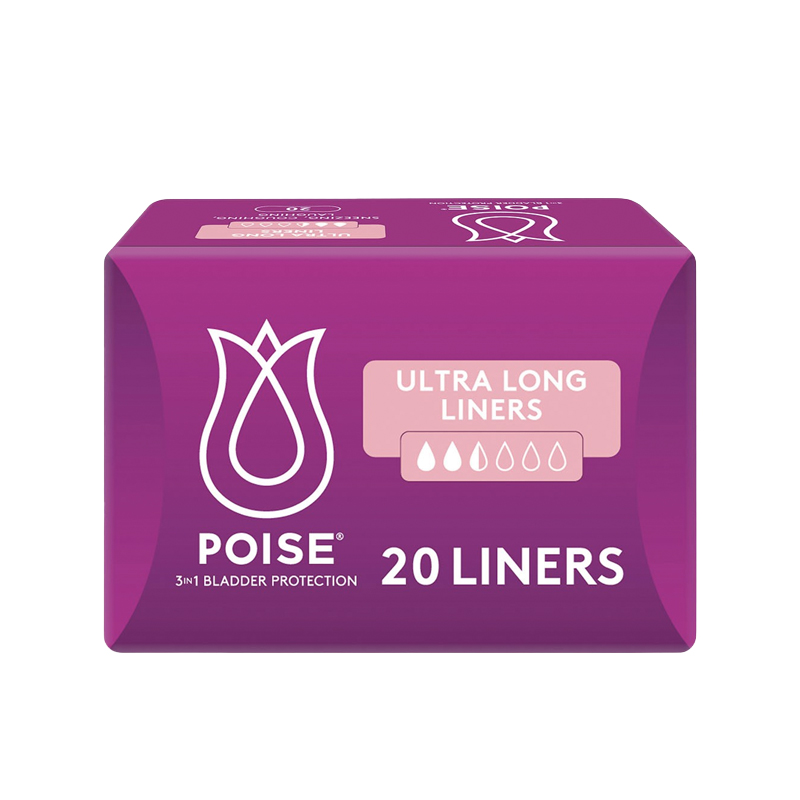 155 Poise Ultra Long Liners - One size fits all 23.8cm Woman 75ml - Image 1