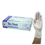 Skin Shield Powder Free Latex Gloves Medium - Image 3