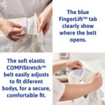 TENA ProSkin Flex Plus - Belted Incontinence Briefs Small 61-87cm Unisex 1065ml - Image 4