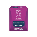 Poise Overnight Pads - One size fits all  40cm Woman 770ml