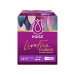 Poise LiveFree Super Pads No Wings - One size fits all  28cm Woman 150ml
