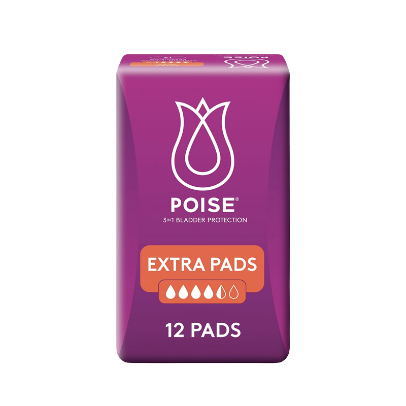 167 Poise Extra Pads - One size fits all 31.5cm Woman 540ml - Image 1