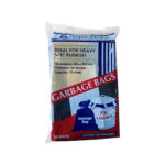 Livingstone Garbage Bag Bin Liner, 75 Litres, 75 x 92cm, 29 microns, Heavy Duty, Recyclable LDPE, Flat Seal, Black, 50 Bags/Pack - Image 2