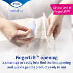 TENA ProSkin Flex Plus - Belted Incontinence Briefs Large 83-120cm Unisex 1456ml - Image 4