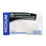 Livingstone Vinyl Examination Gloves ASTM Powder Free Medium