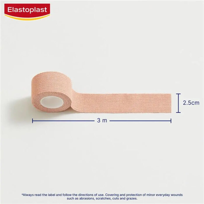 Elastoplast Elastic Fabric Roll Plaster 2.5cm x 3m - Image 4