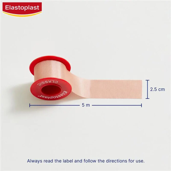 Elastoplast Classic Tape 2.5cm x 5m - Image 3