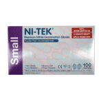 NI-TEK Nitrile Accelerator Free Powder Free Gloves Small