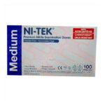 NI-TEK Nitrile Accelerator Free Powder Free Gloves Medium