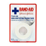 Band-Aid First Aid Non-Irritating Paper Tape 2.5cm x 9.1m