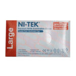 NI-TEK Nitrile Accelerator Free Powder Free Gloves Large