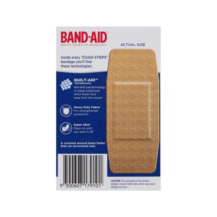 Band-Aid Tough Strips Extra Large Fabric Strips 10 Pack - Image 3