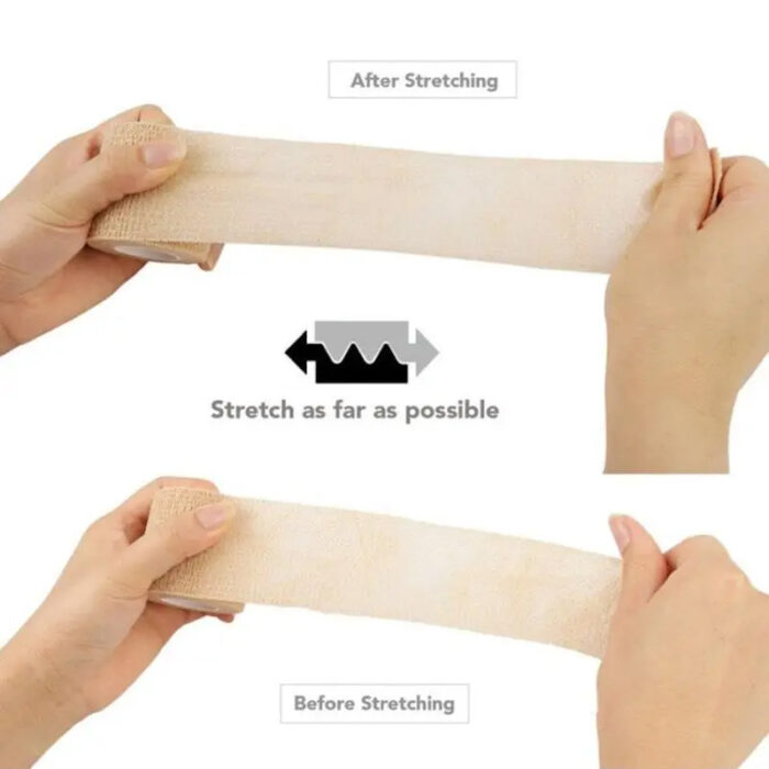 Caremax Self-Adhesive Bandage Tape White 1 Unit - Image 3