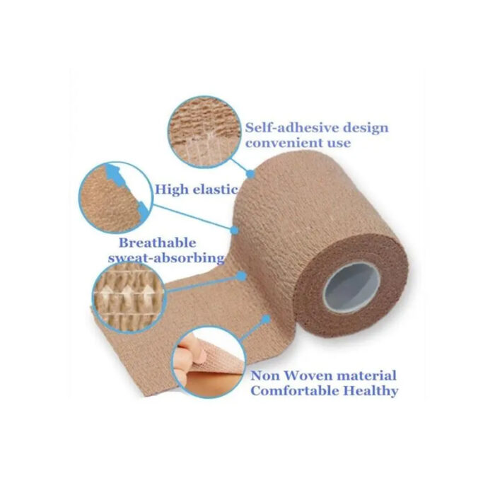 Caremax Self-Adhesive Bandage Tape White 1 Unit - Image 4