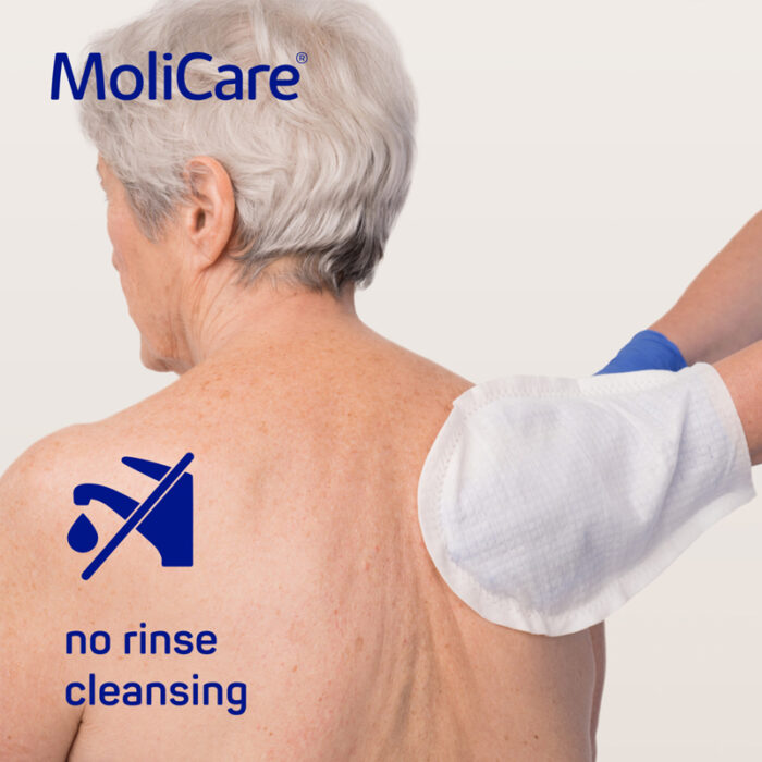 MoliCare Skin Impregnated Wash Gloves - Image 4
