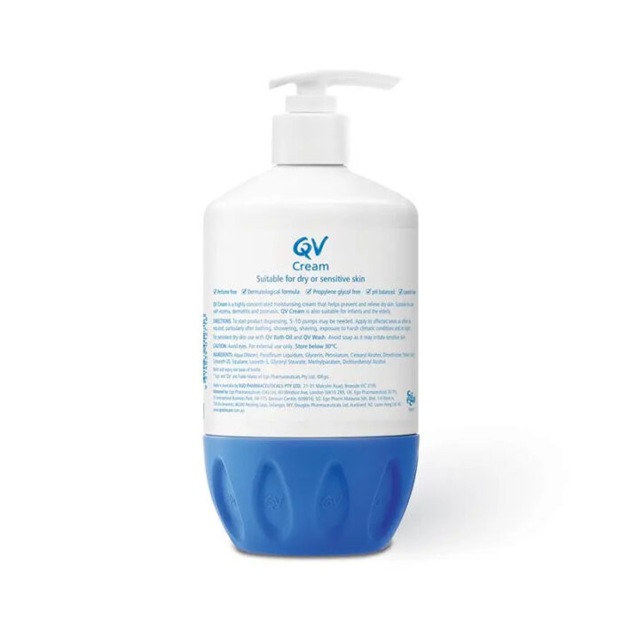 QV Moisturising Cream 500G Pump Pack - Image 2