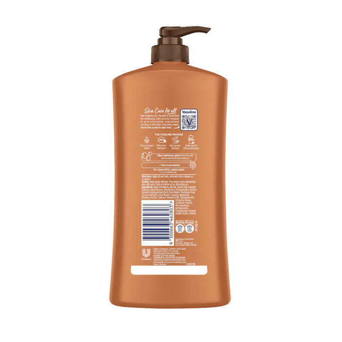 Vaseline Intensive Care Body Lotion Cocoa Glow 750ml - Image 2