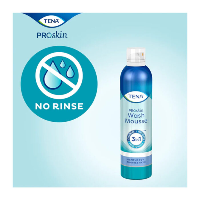 TENA ProSkin Wash Mousse 400ml - Image 2