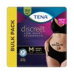 Tena Pants Discreet Low Black Waist Noir Large Waist 95-125cm Women 616ml