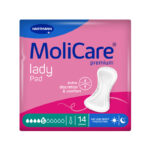 MoliCare Premium Lady Pad  5 Drop - One size fits all 40x16.2cm Woman 1029ml