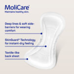MoliCare Premium Lady Pad  5 Drop - One size fits all 40x16.2cm Woman 1029ml - Image 2
