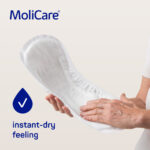 MoliCare Premium Lady Pad  5 Drop - One size fits all 40x16.2cm Woman 1029ml - Image 3