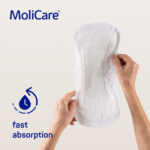 MoliCare Premium Lady Pad  5 Drop - One size fits all 40x16.2cm Woman 1029ml - Image 4