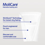 MoliCare Premium Men Pad 2 Drops - One size fits all 14.7x11.5cm Men 330ml - Image 2
