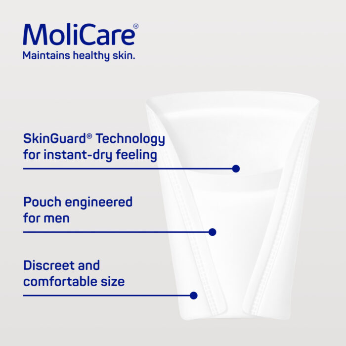 MoliCare Premium Men Pad 2 Drops - One size fits all 14.7x11.5cm Men 330ml - Image 2