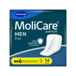 MoliCare Premium Men Pad 3 Drops  - One size fits all 27x18cm Men 406ml