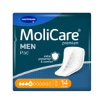 MoliCare Premium Men Pad 4 Drops  - One size fits all 27x18cm Men 546ml