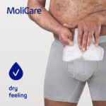 MoliCare Premium Men Pad 4 Drops  - One size fits all 27x18cm Men 546ml - Image 6