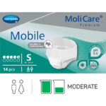 MoliCare Premium Mobile 5 Drops Pull Ups - Small 60-90cm Unisex 941ml - Image 3