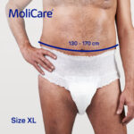 MoliCare Premium Mobile 5 Drops Pull Ups - XL 130-170cm Unisex 1183ml - Image 4