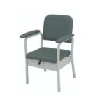Viking® Deluxe bedside commode - Slate