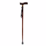 Livingstone Walking Stick or Cane, Foldable, Adjustable, 81-91cm Height, Aluminium, Bronze, Each