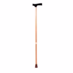 Livingstone Walking Stick or Cane, Adjustable, 68-90cm Height, Aluminium, Adult, Bronze, Each